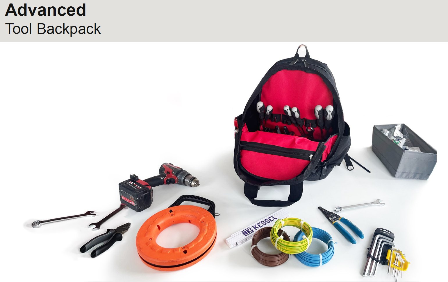 Wenger Tool Backpack Advanced 653723 – Werkzeugrucksack 16 Zoll
