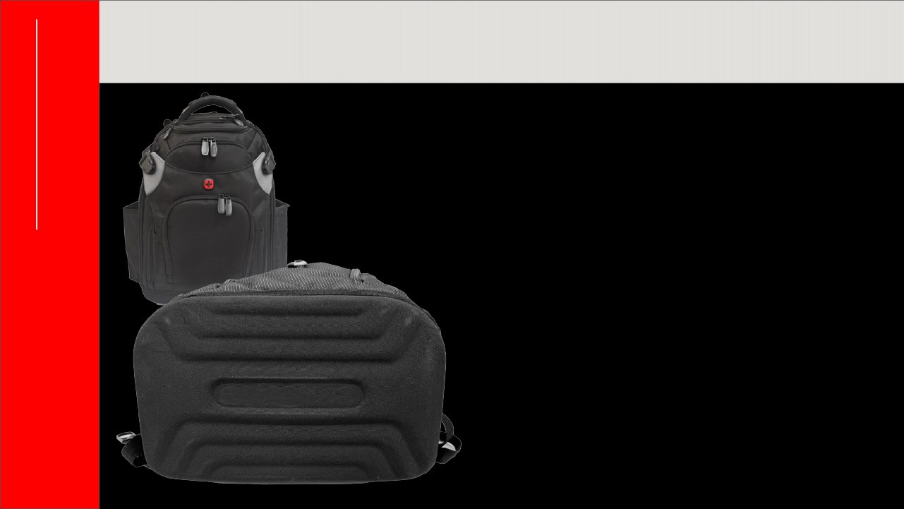 Tool Backpack Pro – Beladungsbeispiel mit Werkzeugen, Kabeln und Geräten